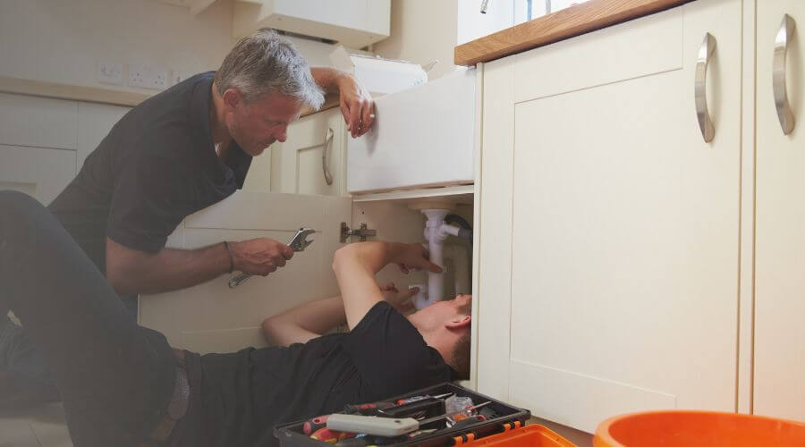 Professional burst pipe repair services in La Harpe, IL